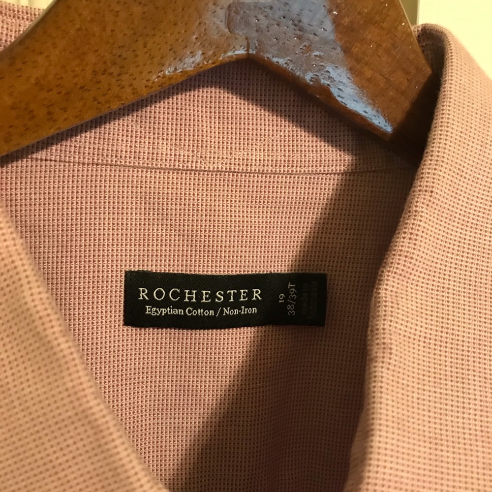 Pink Button Down - Picture 2 of 2